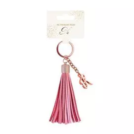 Брелок Би-Хэппи Кисточка К розовая