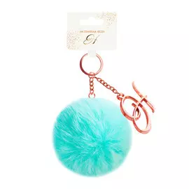 Брелок Би-Хэппи Помпон Н голубой