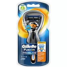 Бритва Gillette Fusion ProGlide Flexball с 2 сменными кассетами