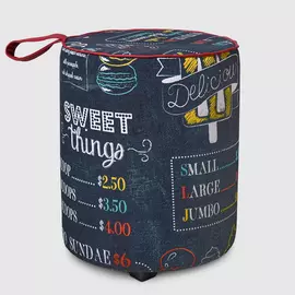 Буф пуф Dreambag ice cream 34х34х40 см