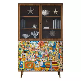 Буфет Этажерка Berber bb07/print_01 120x200x45