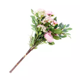 Букет цветочный Fuzhou Light Пион, Космея розовый 80 см