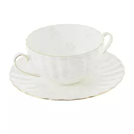 Бульонница с блюдцем Hatori Джулия 0,37 л