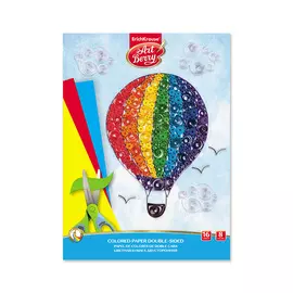 Бумага цветная двусторонняя Artberry А4 16 л 8 цветов