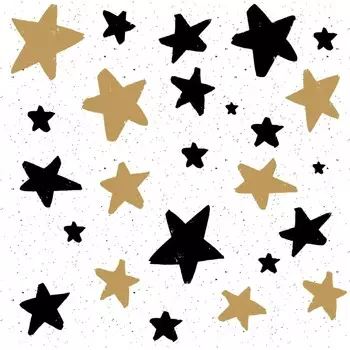 Бумага для подарков Be Smart 70х100 см, Коллекция "Star", большие