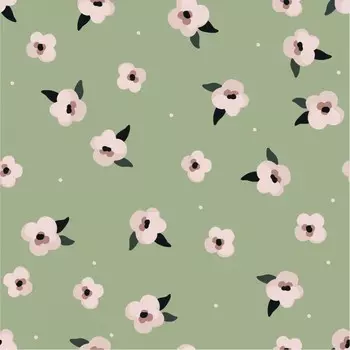 Бумага для подарков Be Smart 70х100 см, Коллекция "Pretty", зеленый