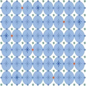 Бумага для подарков Be Smart 70х100 см, Коллекция "Fairy tale", снежинки