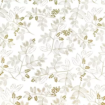 Бумага для подарков Be Smart 70х100 см, Коллекция "June", белый