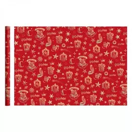 Бумага упаковочная Harry Potter красная