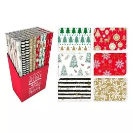 Бумага упаковочная Koopman NY PPN101610 70x200 см в ассортименте