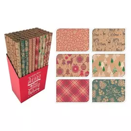 Бумага упаковочная Koopman NY PPN101620 70x200 см в ассортименте