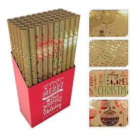 Бумага упаковочная Koopman NY PPN101650 70x200 см в ассортименте