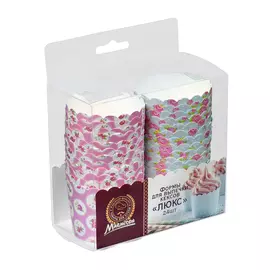 Бумажные формы для кексов Marmiton Люкс 5х4,5 см 24 шт, в ассортименте