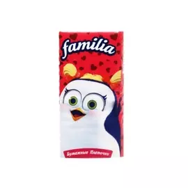 Бумажные носовые платочки Familia Classical 3-хслойные