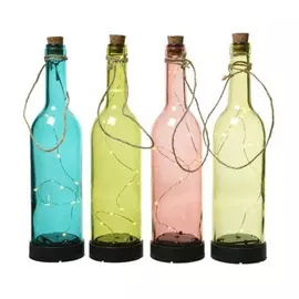 Бутылка декор с подсветкой Kaemingk garden 8х30.5см в ассортименте