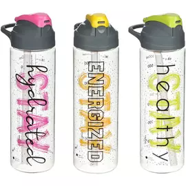 Бутылка для воды Mercanlar falcon 630мл с крышкой в ассортименте