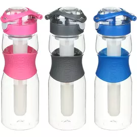 Бутылка для воды Mercanlar saga 900108 730мл с крышкой в ассортименте