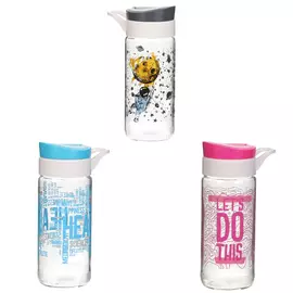 Бутылка для воды Mercanlar tesla 500мл с крышкой в ассортименте