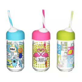 Бутылка Mercanlar Bubble 370 мл в ассортименте