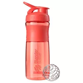 Бутылка-шейкер BlenderBottle SportMixer коралловая 828 мл