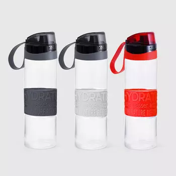 Бутылка спортивная Herevin для воды 750 мл в ассортименте