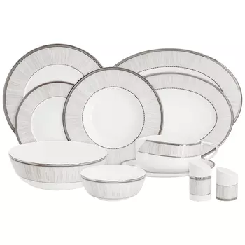 Cервиз обеденный Anna Lafarg Emily Баккара 27 предметов 6 персон