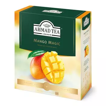 Чай Ahmad Tea чёрный Магия манго 100х1, 5 г