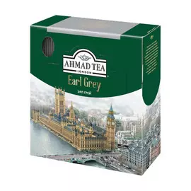 Чай Ahmad Tea Earl Grey черный 100 пакетиков