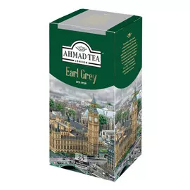 Чай Ahmad Tea Earl Grey черный 25 пакетиков