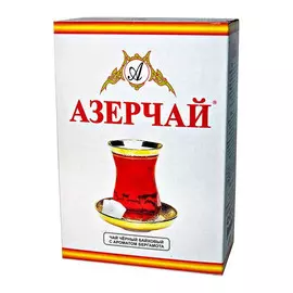 Чай Азерчай черный байховый с ароматом бергамота 100 г