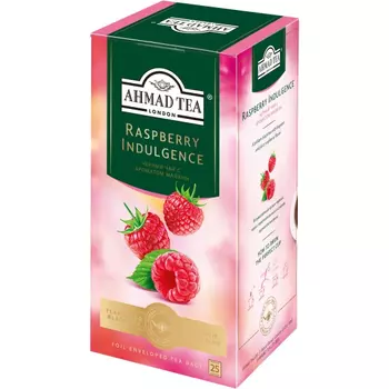 Чай черный Ahmad Tea Малиновое лакомство 25x1,5 г