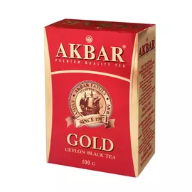 Чай черный Akbar Gold листовой 100 г
