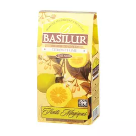 Чай черный Basilur Lemon &amp; Lime 100 г