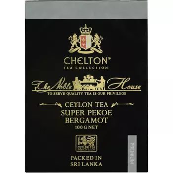 Чай черный Chelton Super Pekoe Bergamot 100 г