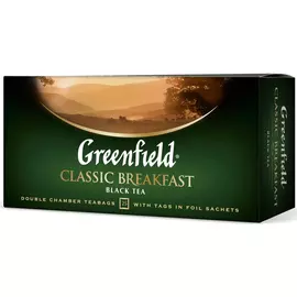 Чай черный Greenfield Classic Breakfast 25 пакетиков