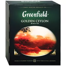 Чай черный Greenfield Golden Ceylon 100 пакетиков