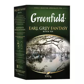 Чай черный Greenfield Эрл Грей Фэнтази листовой 100 г
