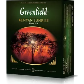 Чай черный Greenfield Kenyan Sunrise 100 пакетиков