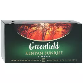 Чай черный Greenfield Kenyan Sunrise 25 пакетиков