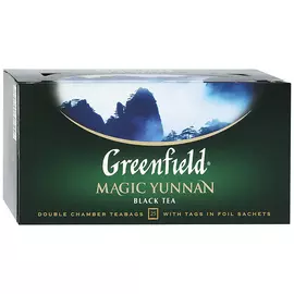 Чай черный Greenfield Magic Yunnan 25 пакетиков
