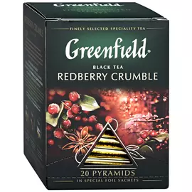 Чай черный Greenfield Redberry Crumble 20 пакетиков