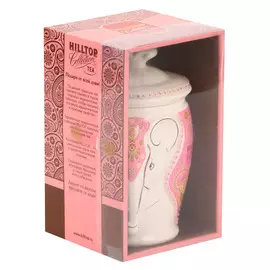 Чай черный Hilltop "Strawberry with Cream" в чайнице 100 г