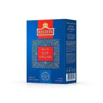 Чай черный и зеленый Riston элитный Английский, 100 г