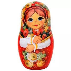 Чай черный ИМЧ Матрешка с цветами 50 г