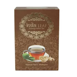 Чай черный India Leaf с имбирем 100 г