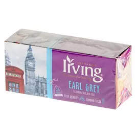 Чай черный Irving Earl Grey, 25 пакетиков