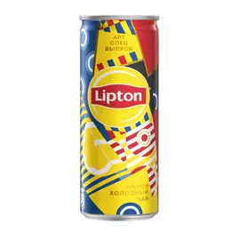 Чай черный Lipton Лимон 250 мл