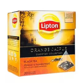 Чай черный Lipton Orange Jaipur 40 г