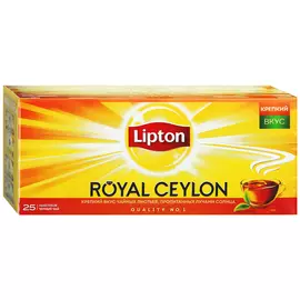 Чай черный Lipton Royal Ceylon 25 пакетиков