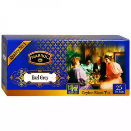 Чай черный Mabroc Английский завтрак Эрл Грей 25х2 г